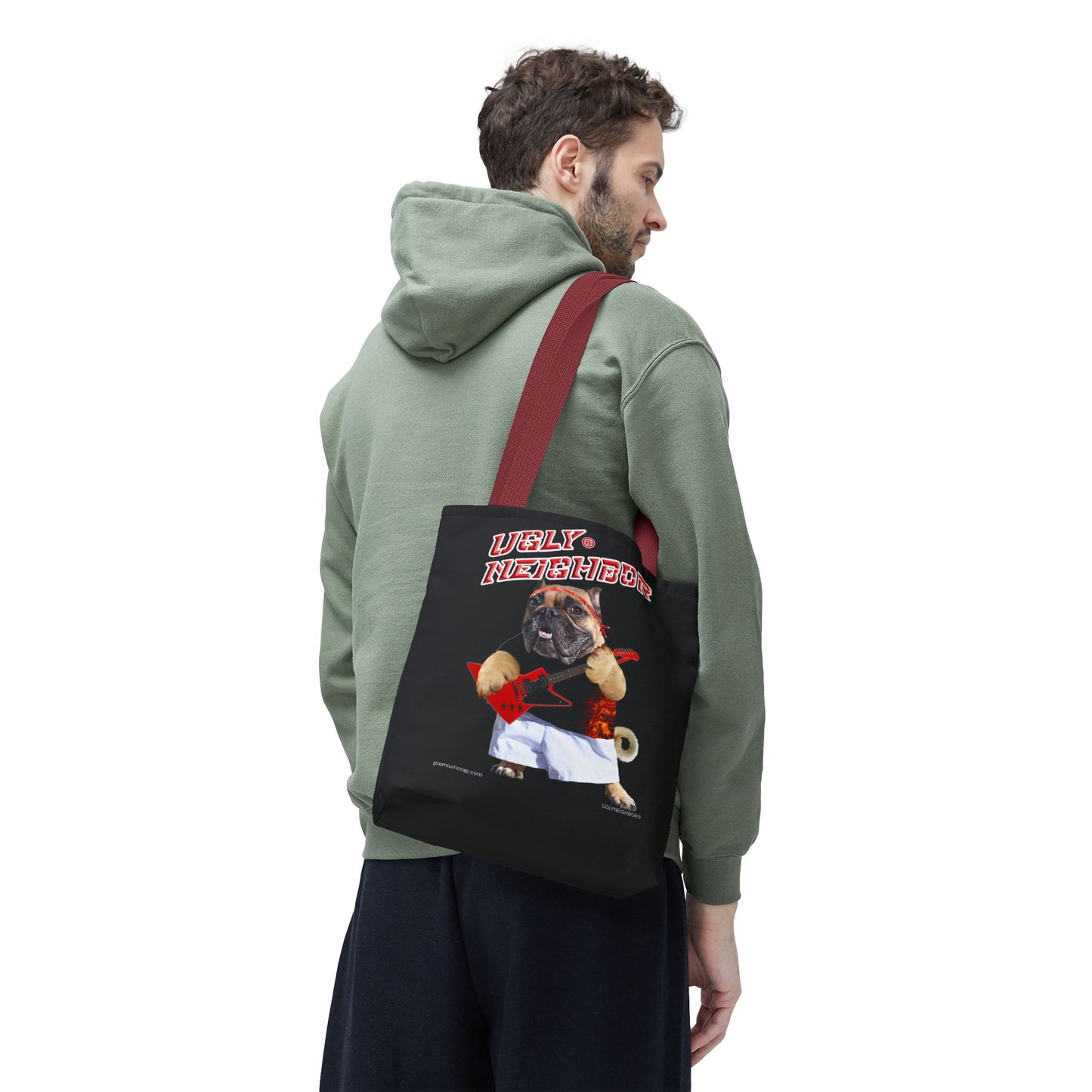 Ugly Neighbor Tote Bag