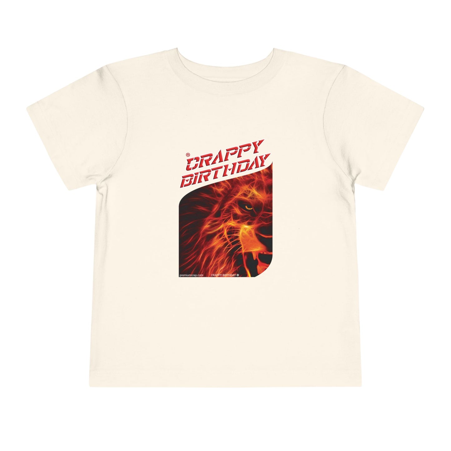 Crappy Birthday Toddler Short Sleeve Tee