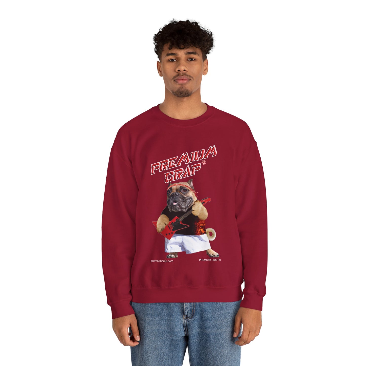 Premium Crap II Men's Heavy Blend Crewneck Sweatshirt