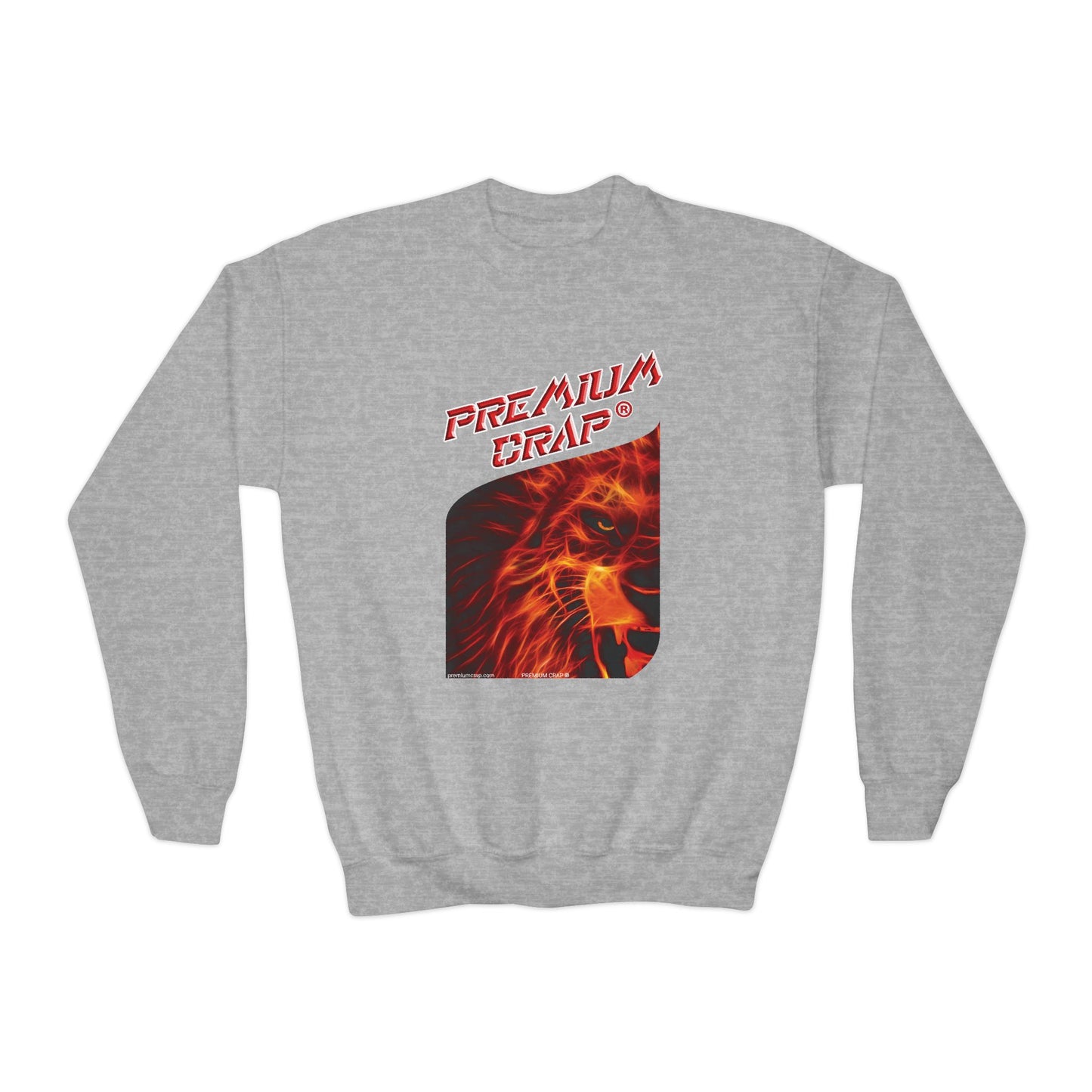 Premium Crap Youth Crewneck Sweatshirt