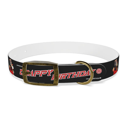 Crappy Birthday II Dog Collar