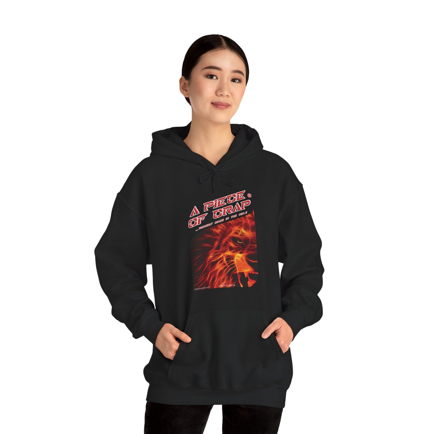 A Piece Of Crap Women's Heavy Blend Hooded Sweatshirt