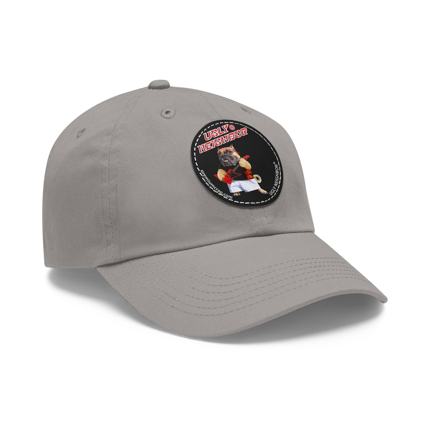 Ugly Neighbor Dad Hat - Round Leather Patch