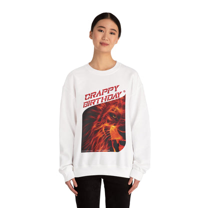 Crappy Birthday Men's Heavy Blend Crewneck Sweatshirt