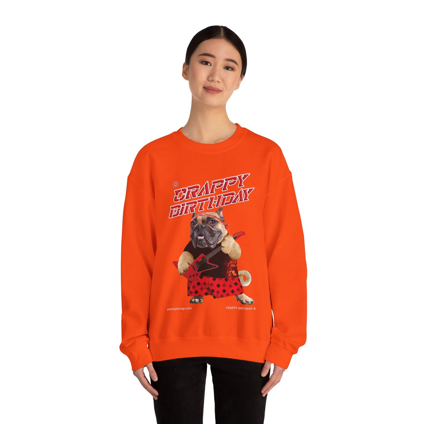 Crappy Birthday II Heavy Blend Crewneck Sweatshirt