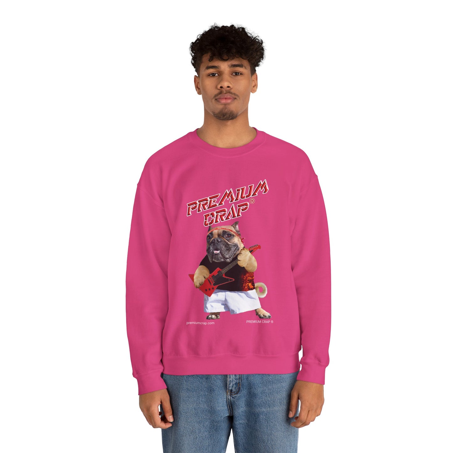 Premium Crap II Men's Heavy Blend Crewneck Sweatshirt