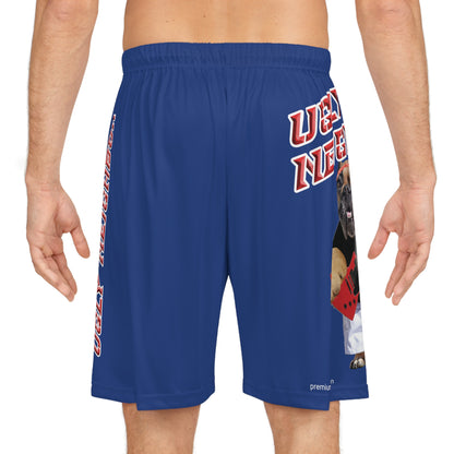 Ugly Neighbor BougieBooty Baller Shorts - Dark Blue