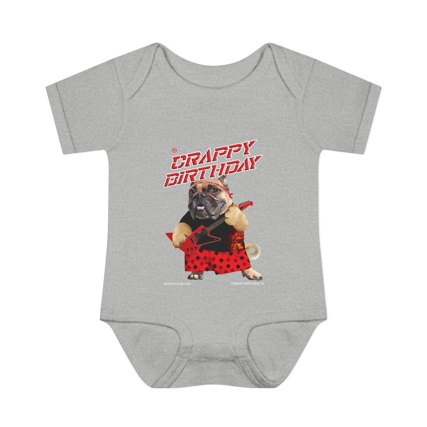 Crappy Birthday II Infant Baby Rib Bodysuit