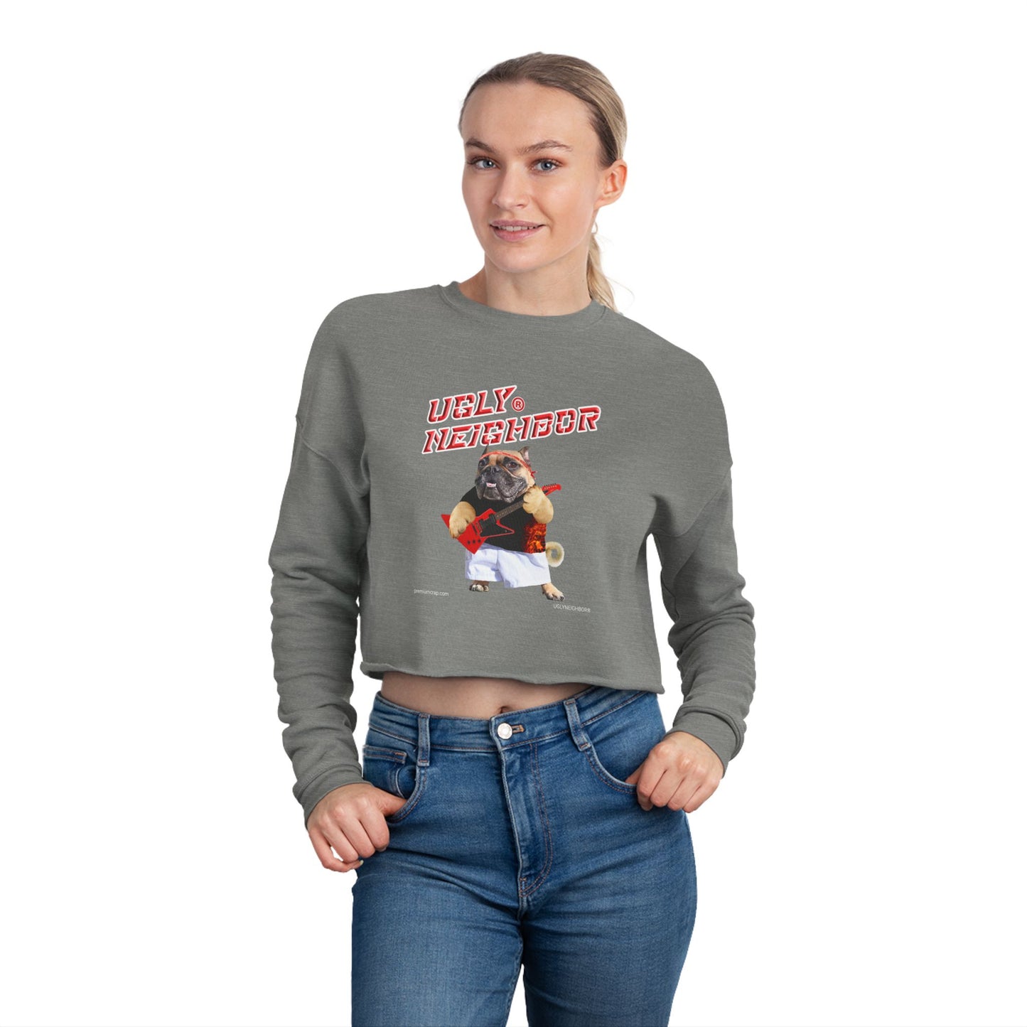 Ugly Neighbor Cropped Sweatshirt