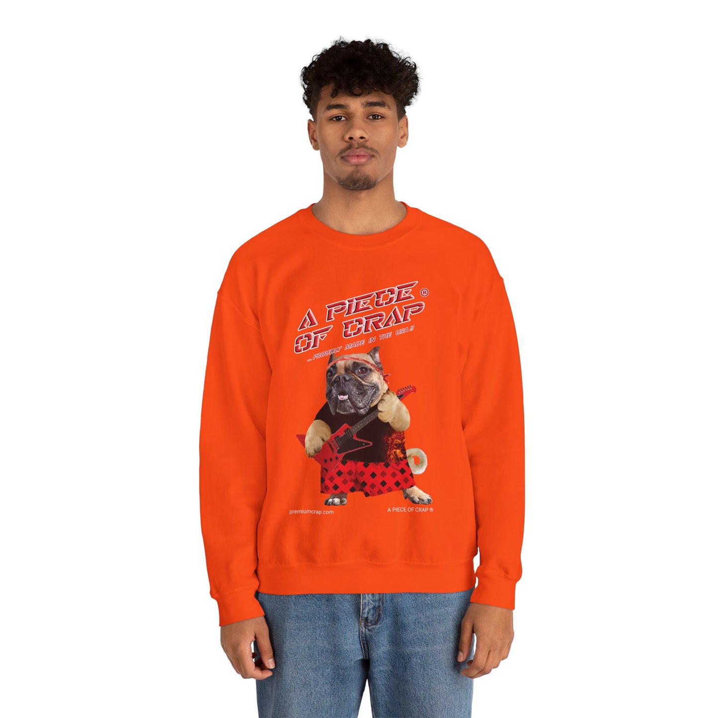 A Piece of Crap II Men's Heavy Blend Crewneck Sweatshirt