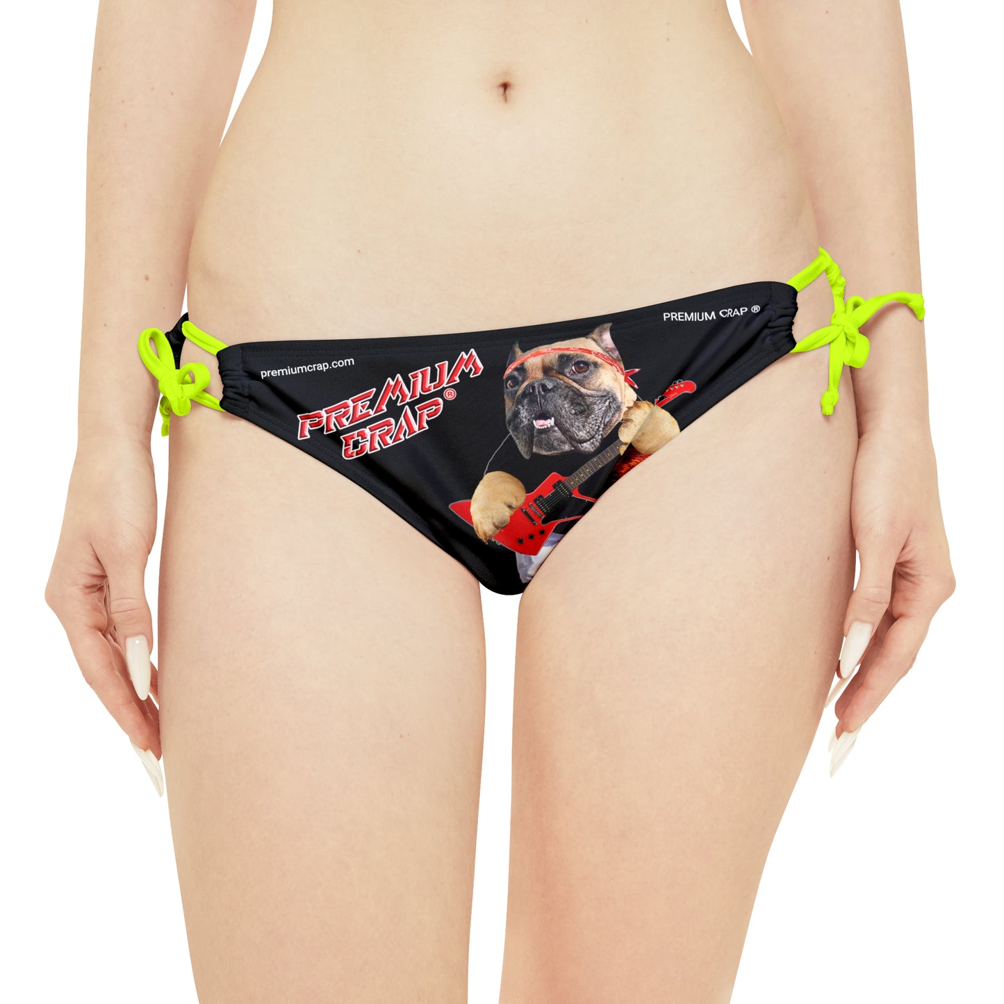 Premium Crap Loop Tie Side Bikini Bottom