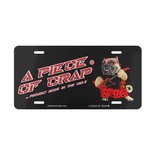 A Piece of Crap II Vanity Plate