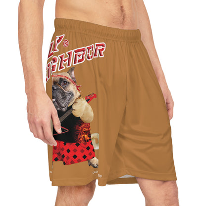 Ugly Neighbor II Basketball Shorts - Light Brown