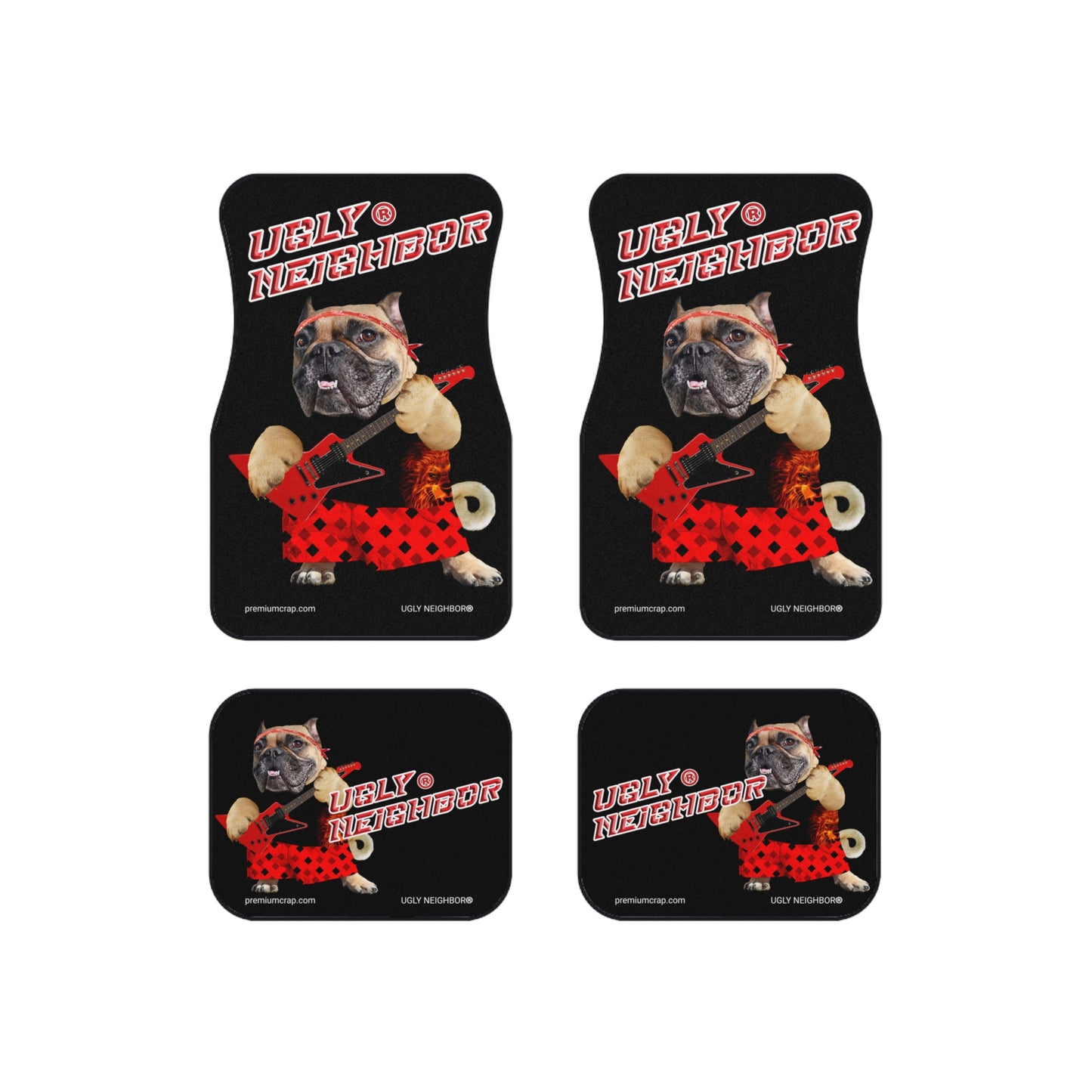 Ugly Neighbor II Car Mats (Set of 4)