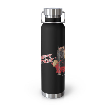 Crappy Birthday II Stainless Steel Water Bottle, Standard Lid