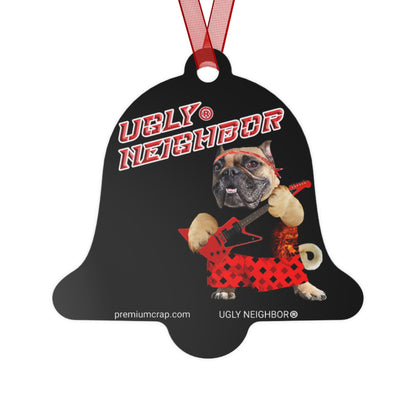 Ugly Neighbor II Christmas Metal Ornaments