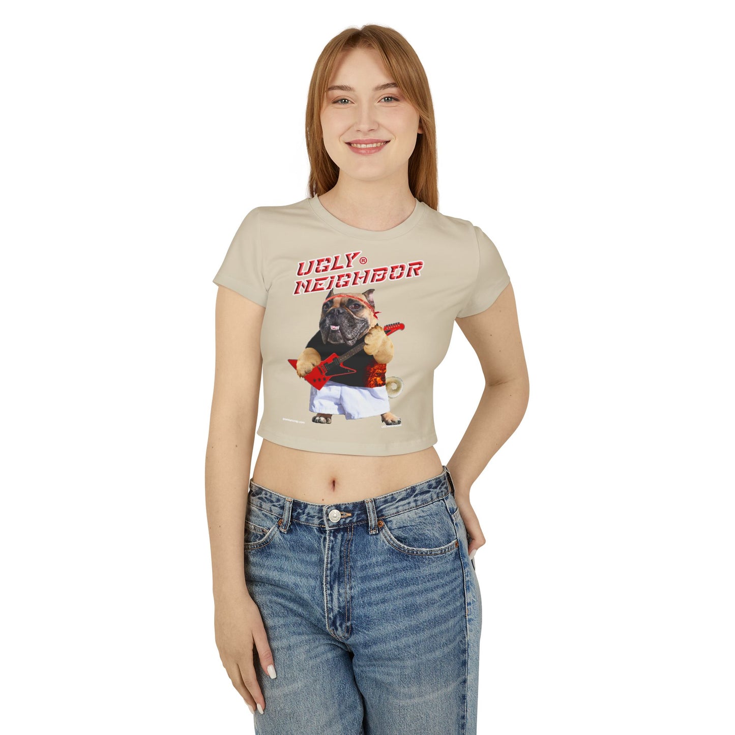 Ugly Neighbor Women's Baby Tee