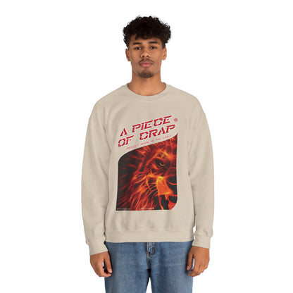 A Piece of Crap Men's Heavy Blend Crewneck Sweatshirt
