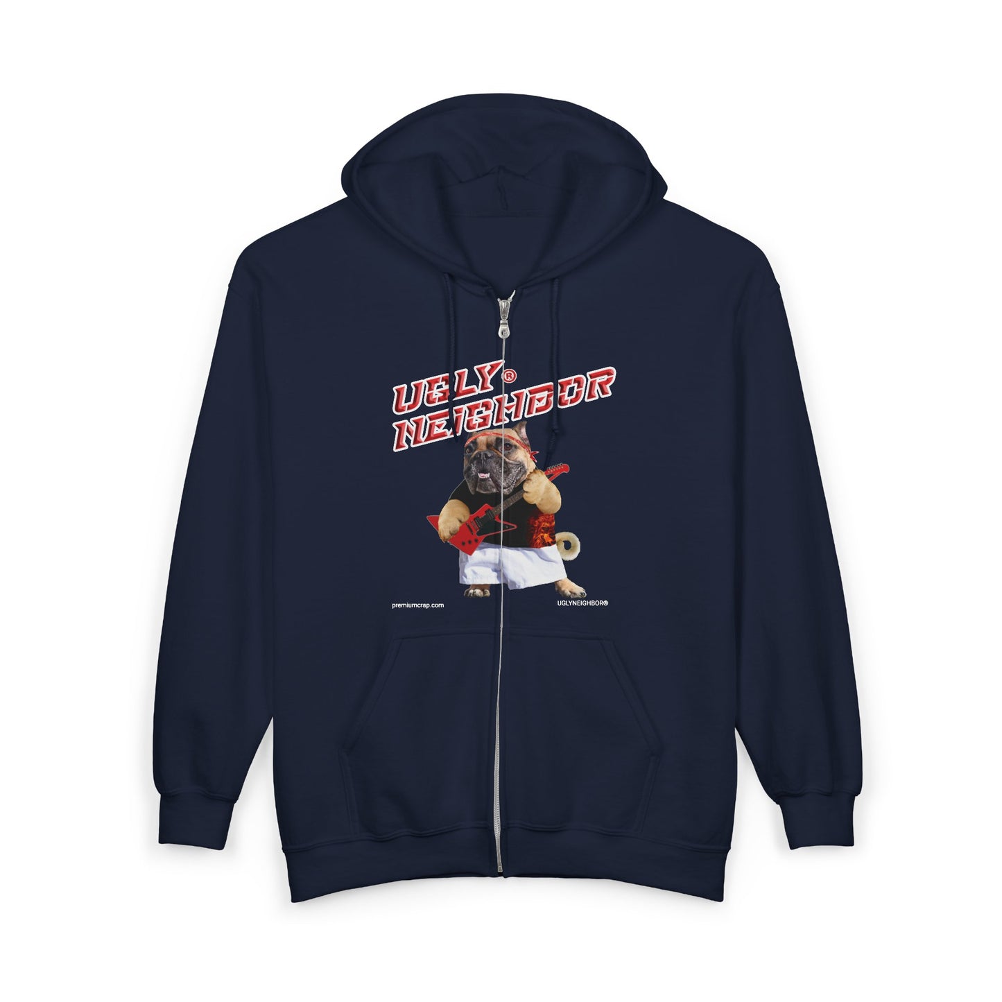 Ugly Neighbor Heavy Blend Full Zip Hooded Sweatshirt