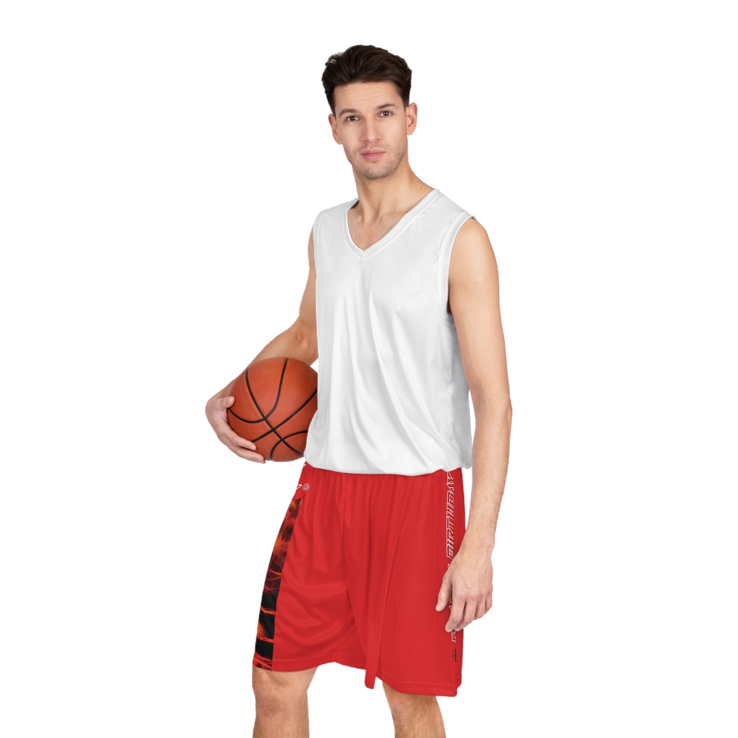 Crappy Birthday BougieBooty Baller Shorts - Red