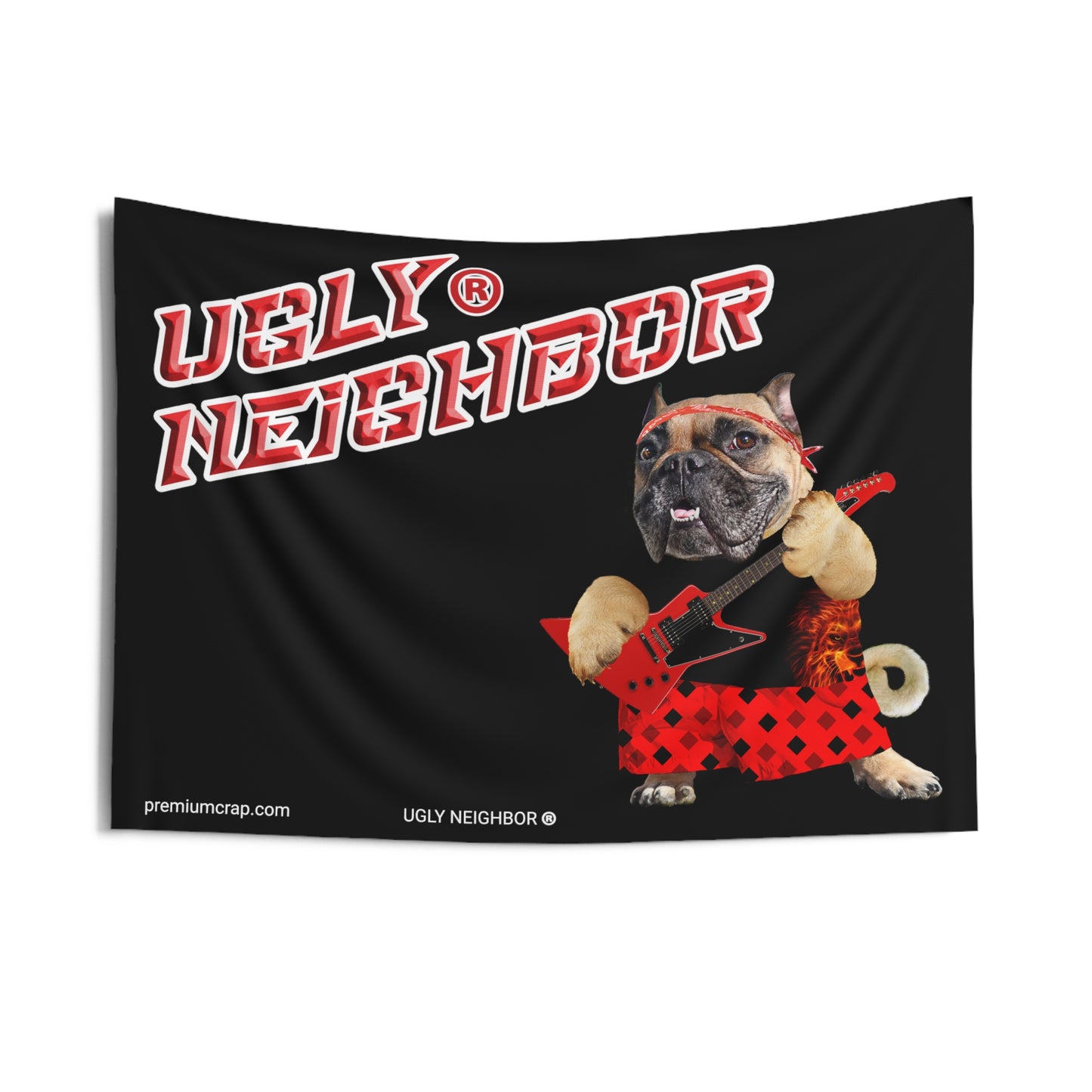 Ugly Neighbor II Indoor Wall Tapestries