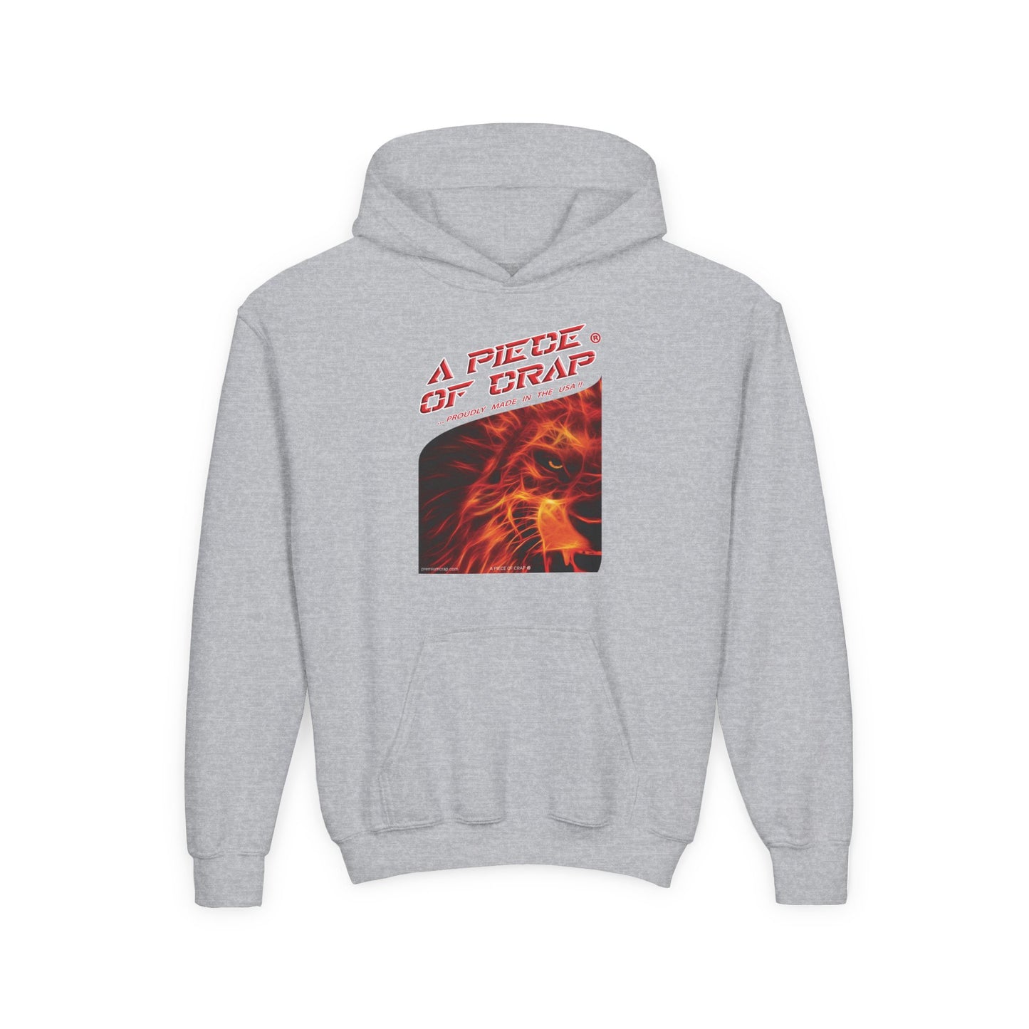 A Piece Of Crap Youth Heavy Blend Hooded Sweatshirt