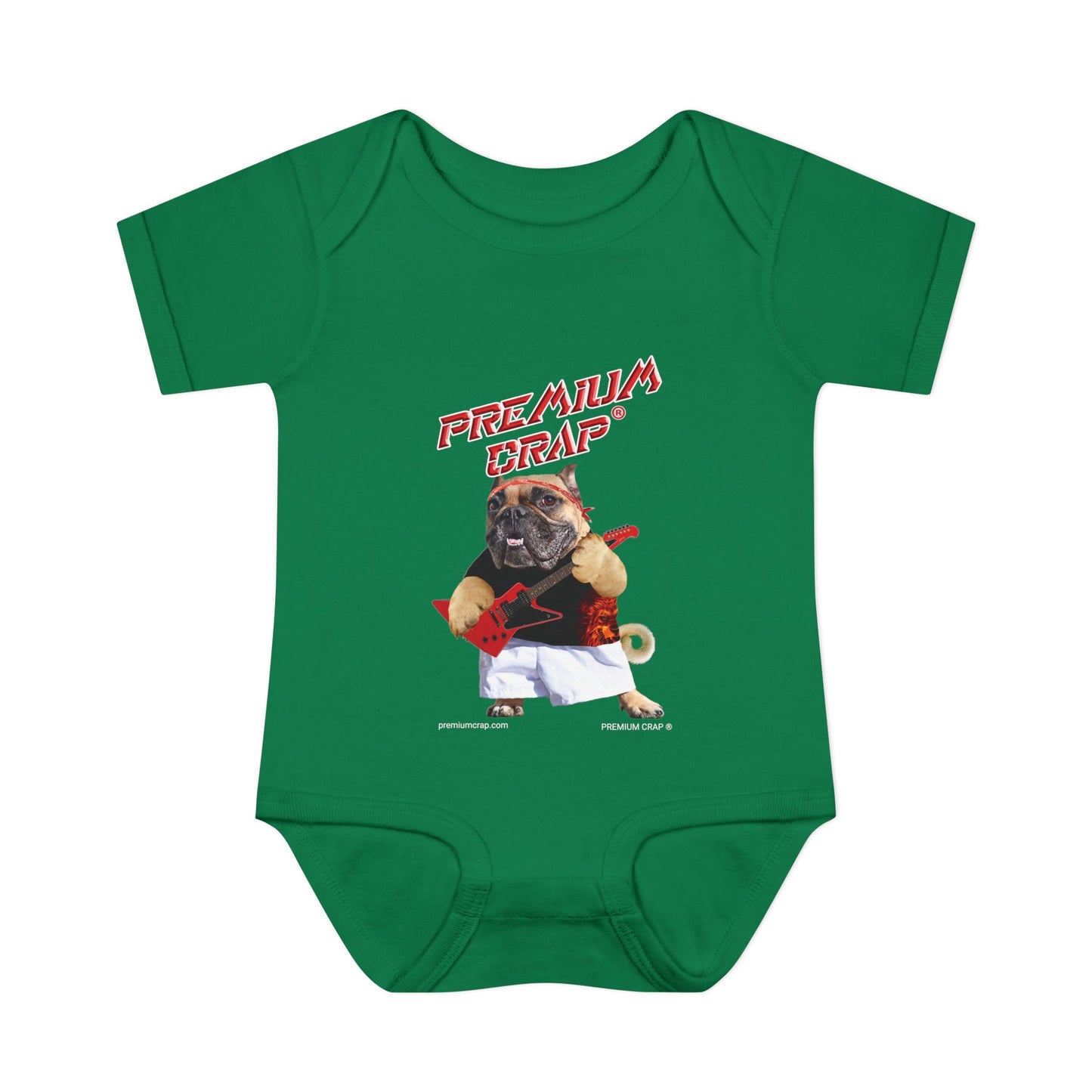 Premium Crap Infant Baby Rib Bodysuit