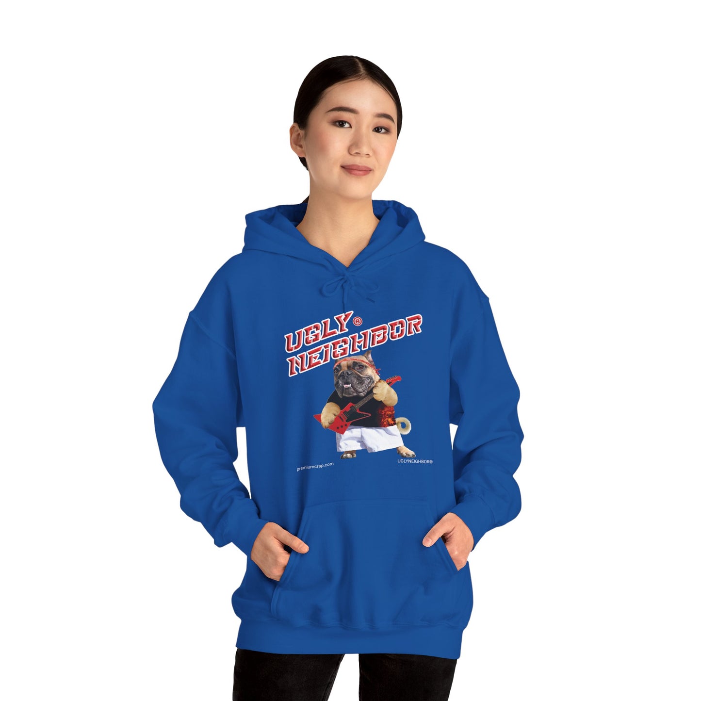 Ugly Neighbor Women's Heavy Blend Hooded Sweatshirt