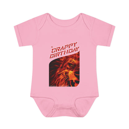 Crappy Birthday Infant Baby Rib Bodysuit