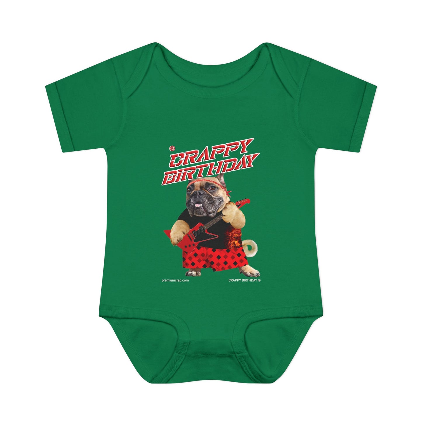 Crappy Birthday II Infant Baby Rib Bodysuit
