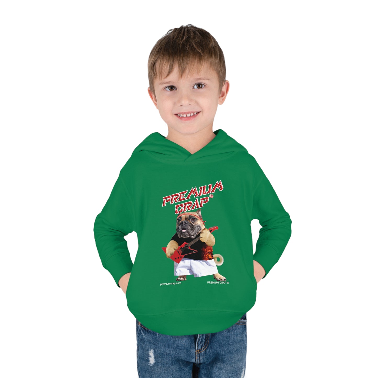 Premium Crap Toddler Pullover Fleece Hoodie