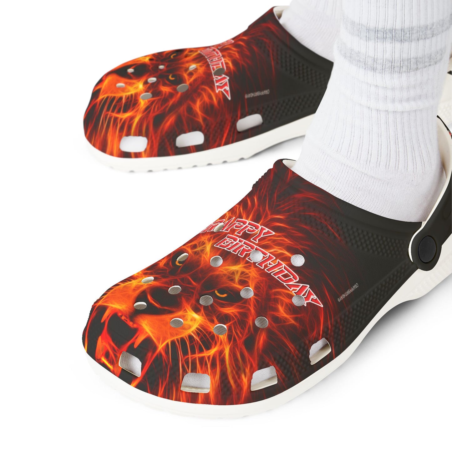 Crappy Birthday EVA Foam Rubber Shoes