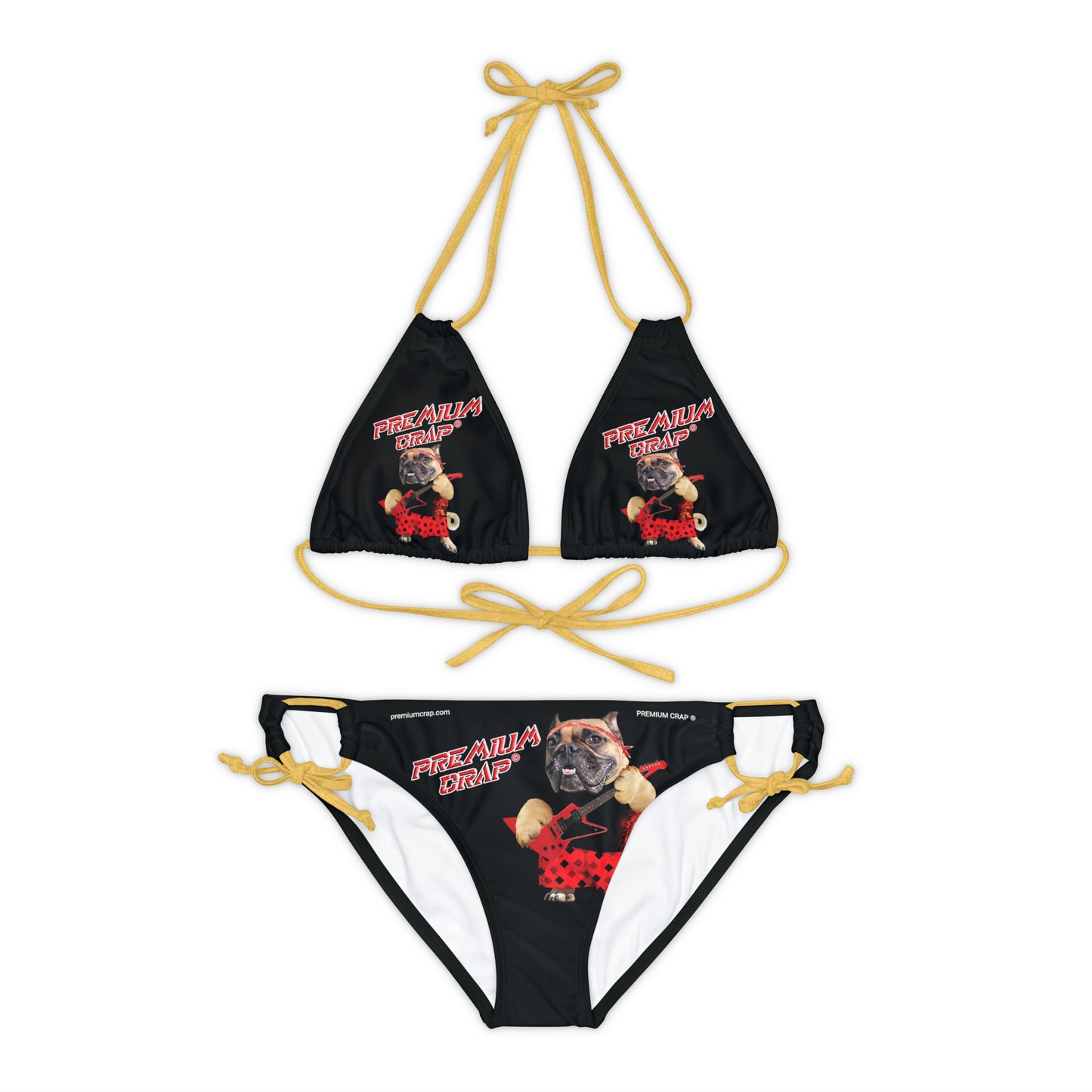 Premium Crap II Strappy Bikini Set