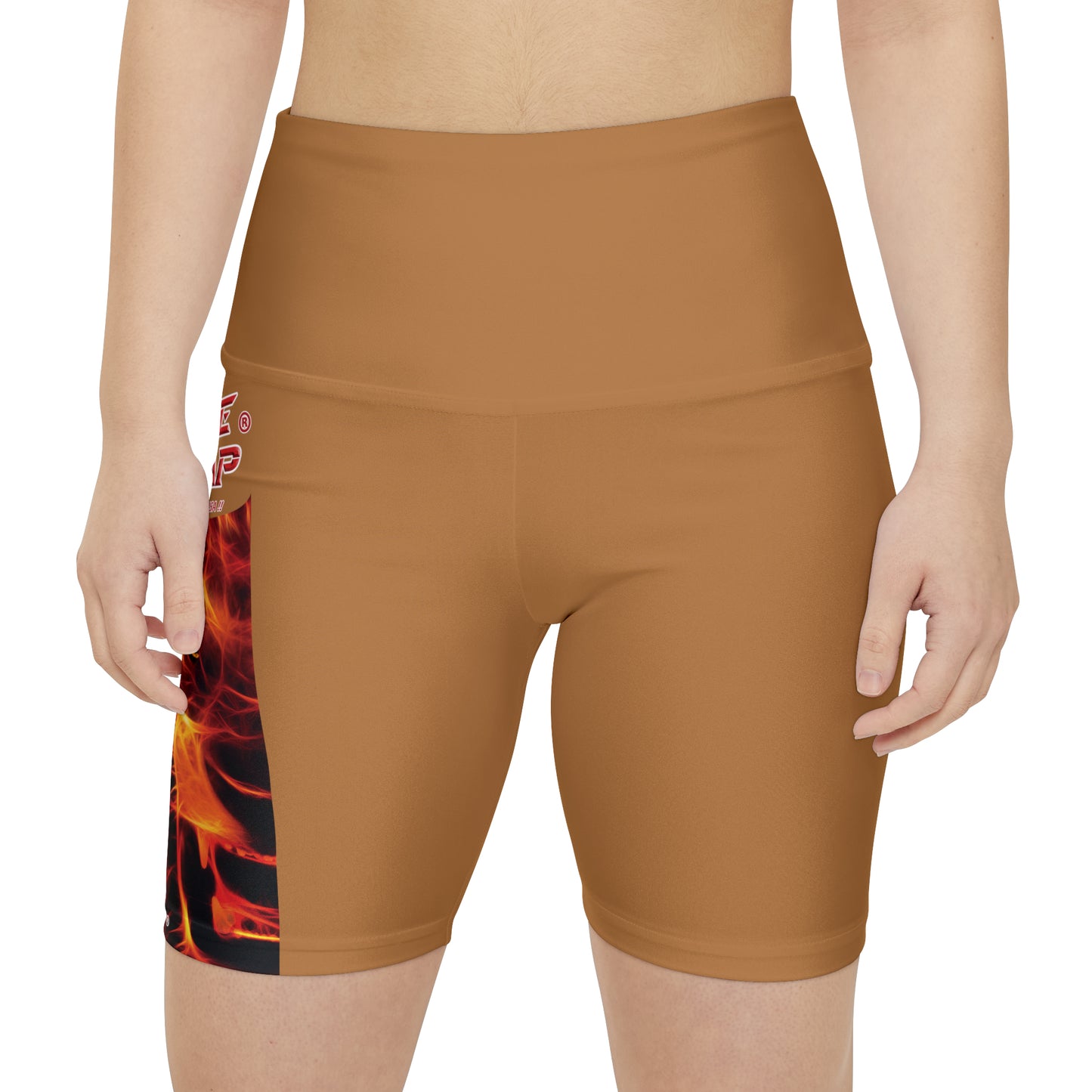 A Piece Of Crap WorkoutWit Shorts - Light Brown