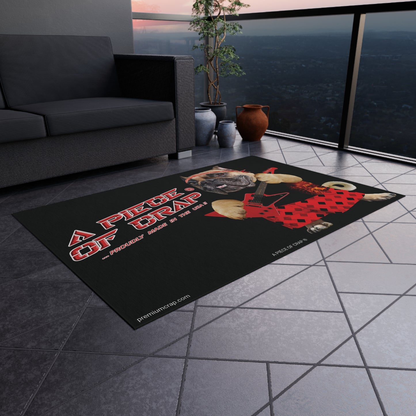 A Piece of Crap II Outdoor Rug