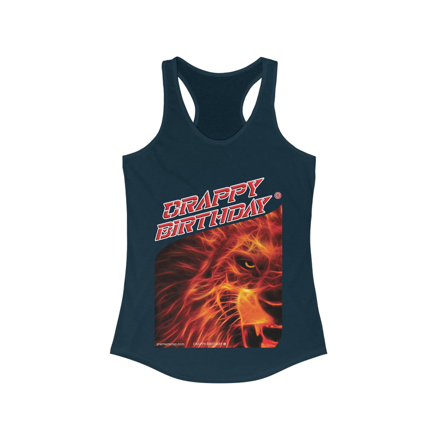 Crappy Birthday Racerback Tank