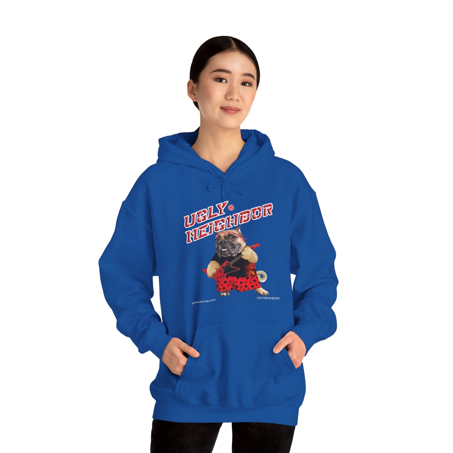 Ugly Neighbor II Women's Heavy Blend Hooded Sweatshirt