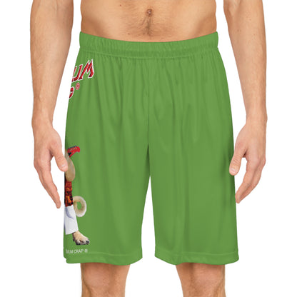 Premium Crap Basketball Shorts - Green