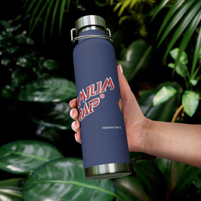 Premium Crap Stainless Steel Water Bottle, Standard Lid