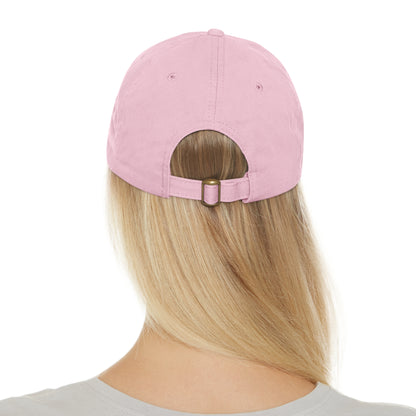 Crappy Birthday II Dad Hat with Leather Patch (Rectangle)