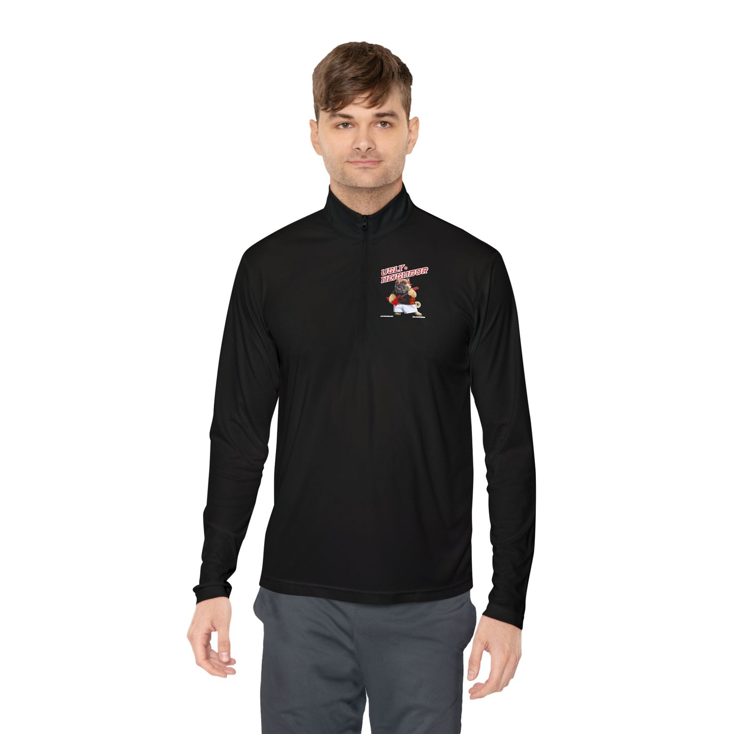 Ugly Neighbor Quarter-Zip Pullover
