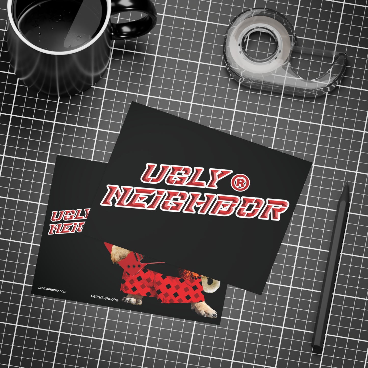 Ugly Neighbor II Postcard Bundles