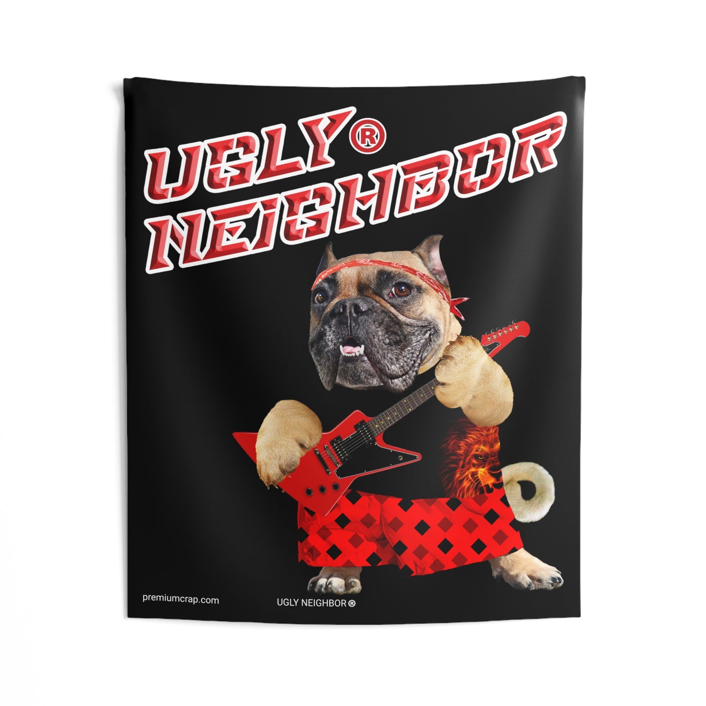 Ugly Neighbor II Indoor Wall Tapestries