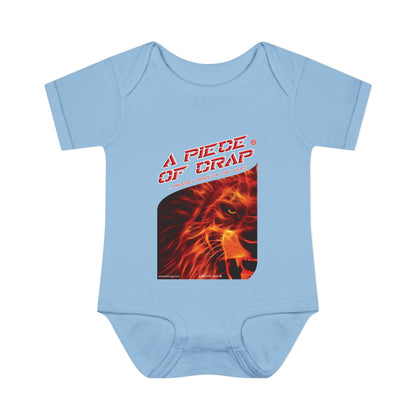 A Piece Of Crap Infant Baby Rib Bodysuit