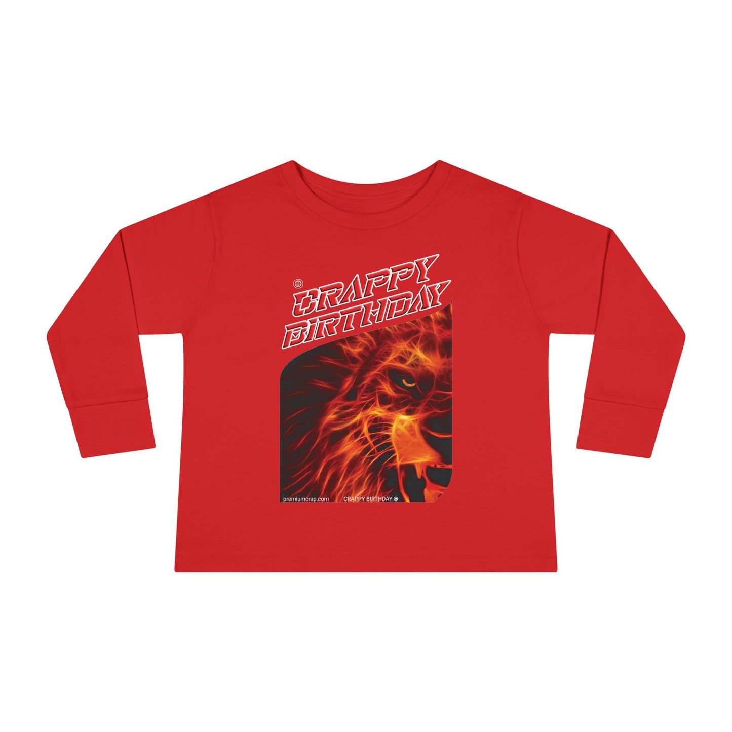Crappy Birthday Toddler Long Sleeve Tee