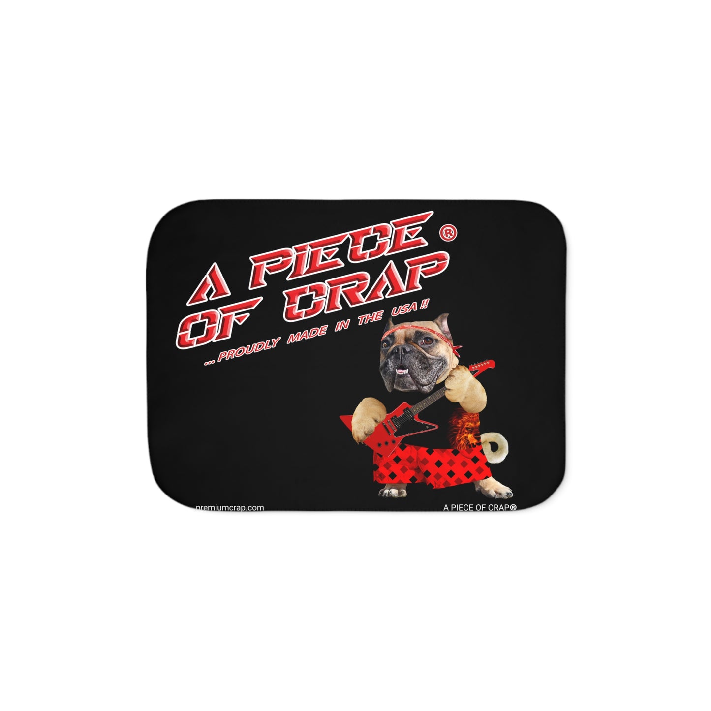 A Piece of Crap II Sherpa Blanket