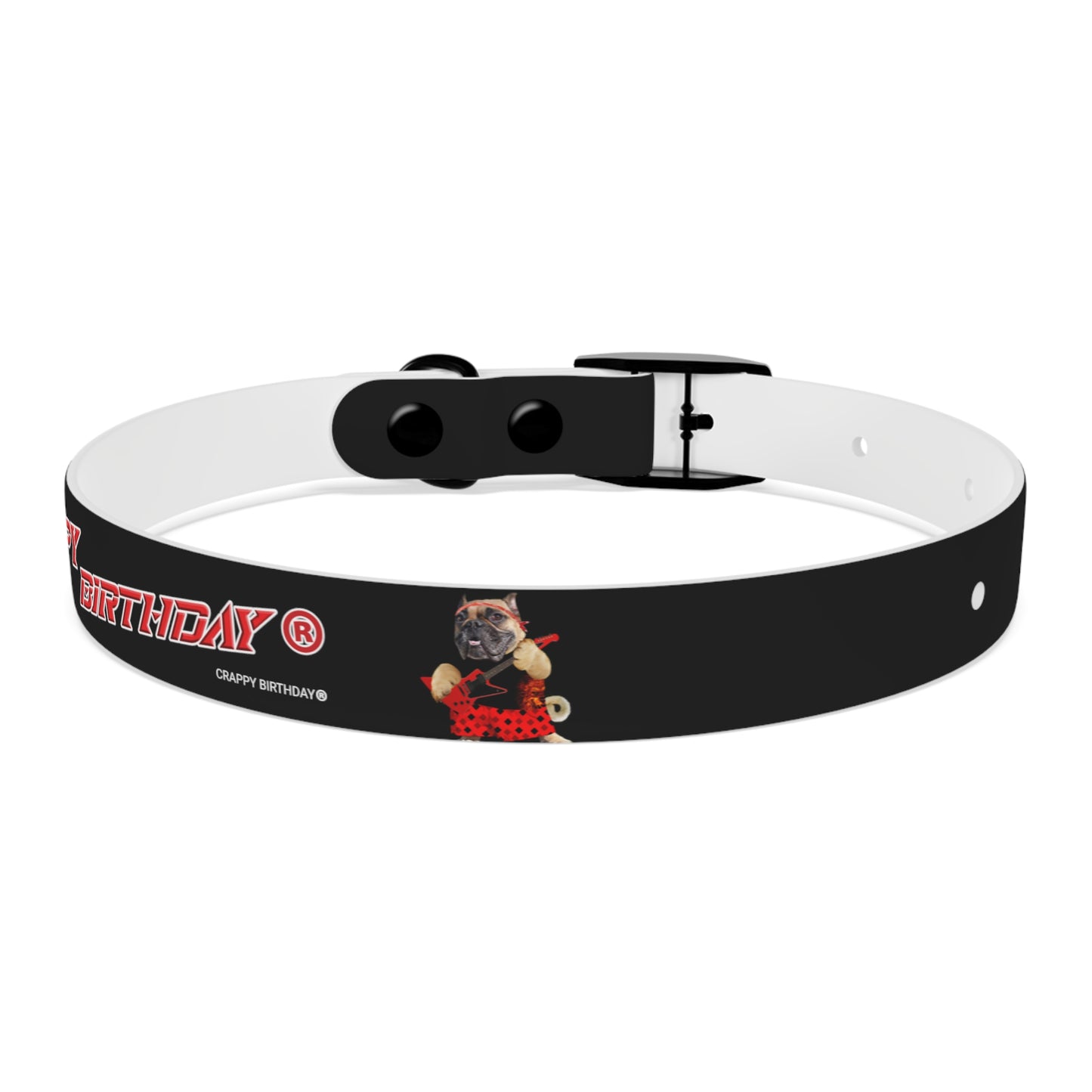 Crappy Birthday II Dog Collar