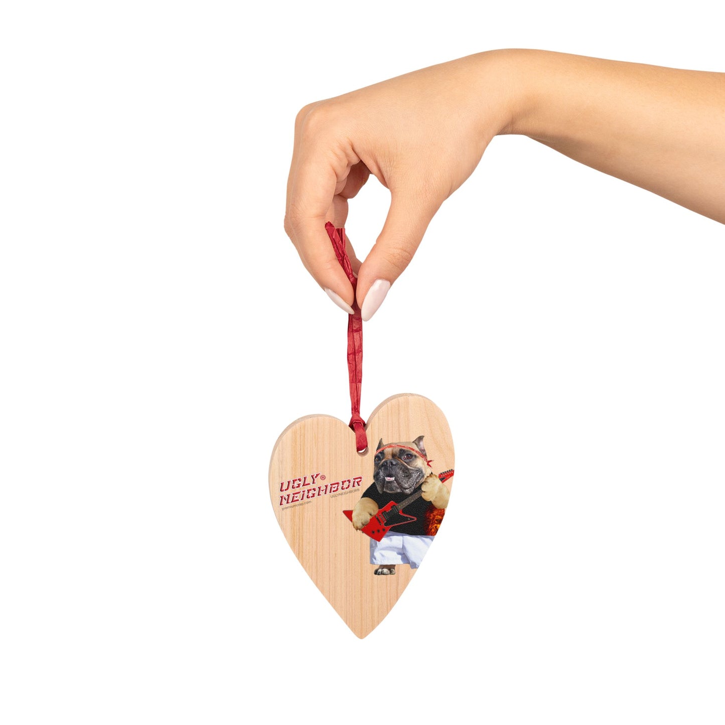 Ugly Neighbor Wooden Ornaments