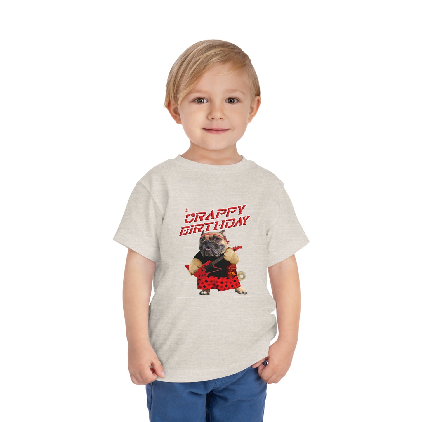 Crappy Birthday II Toddler Short Sleeve Tee