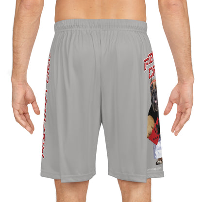 Premium Crap Basketball Shorts - Light Grey